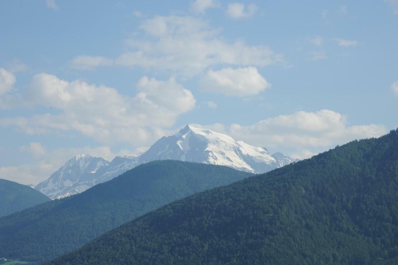 Pension Ortlerblick Mals im Vinschgau Exterior foto